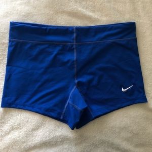 Blue shorts